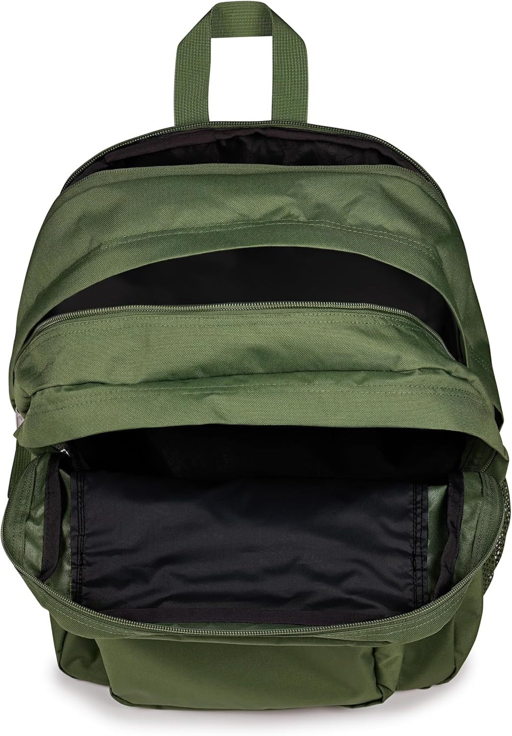image:imageJanSport Laptop Backpack Computer Bag with 2 Compartments Ergonomic Shoulder Straps 15 Laptop Sleeve Haul Handle Vortex VoyageCargo Green
