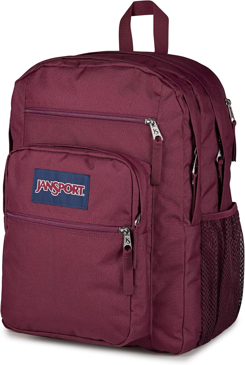 image:imageJanSport Laptop Backpack Computer Bag with 2 Compartments Ergonomic Shoulder Straps 15 Laptop Sleeve Haul Handle Vortex VoyageCherry Lacquer