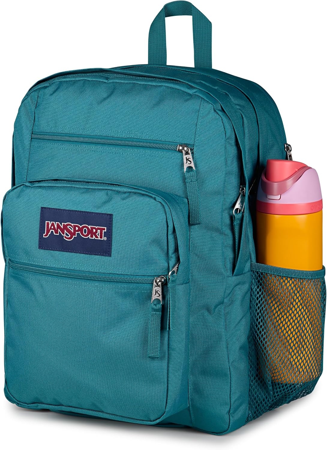image:imageJanSport Laptop Backpack Computer Bag with 2 Compartments Ergonomic Shoulder Straps 15 Laptop Sleeve Haul Handle Vortex VoyageEmerald Pool