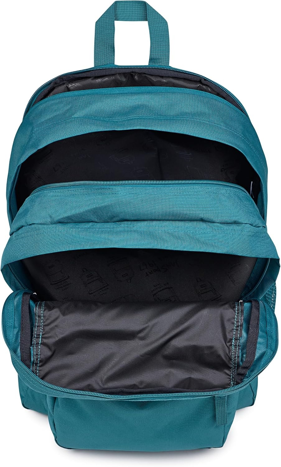 image:imageJanSport Laptop Backpack Computer Bag with 2 Compartments Ergonomic Shoulder Straps 15 Laptop Sleeve Haul Handle Vortex VoyageEmerald Pool