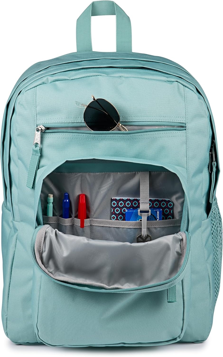 image:imageJanSport Laptop Backpack Computer Bag with 2 Compartments Ergonomic Shoulder Straps 15 Laptop Sleeve Haul Handle Vortex VoyageFaded Sage