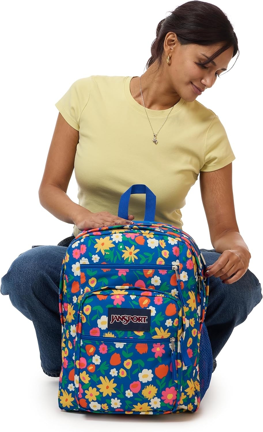 image:imageJanSport Laptop Backpack Computer Bag with 2 Compartments Ergonomic Shoulder Straps 15 Laptop Sleeve Haul Handle Vortex VoyageFlower Market