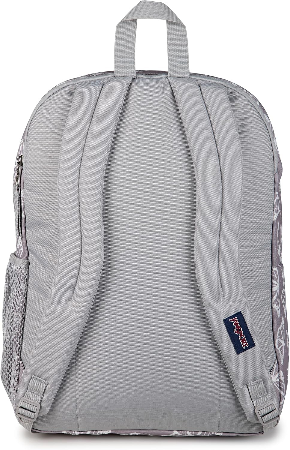 image:imageJanSport Laptop Backpack Computer Bag with 2 Compartments Ergonomic Shoulder Straps 15 Laptop Sleeve Haul Handle Vortex VoyageFlutter By Grey