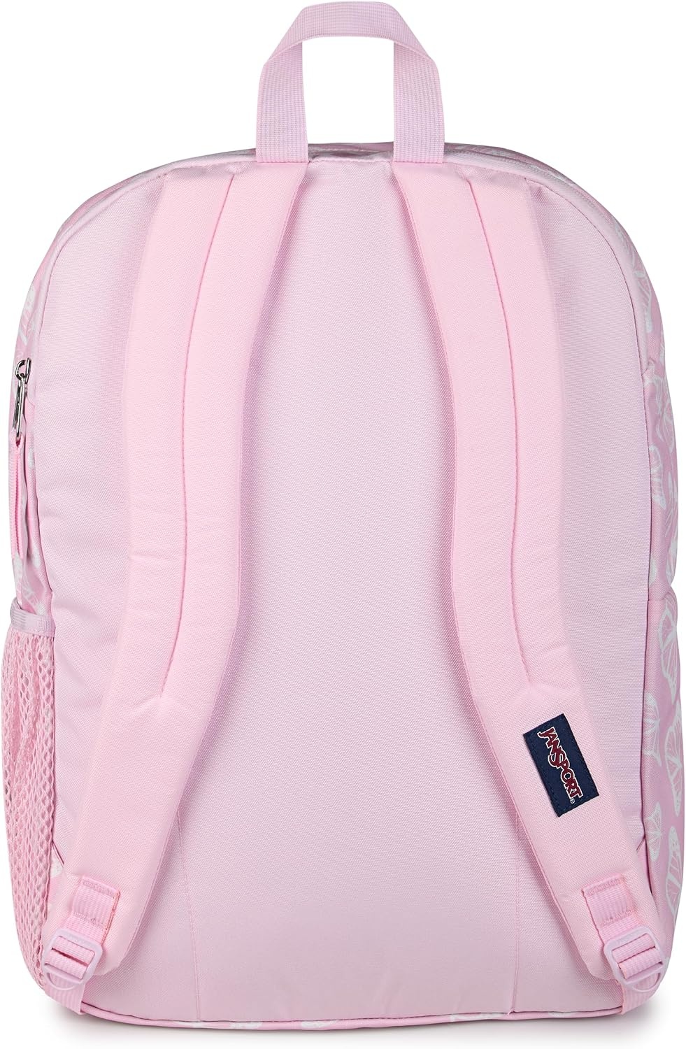 image:imageJanSport Laptop Backpack Computer Bag with 2 Compartments Ergonomic Shoulder Straps 15 Laptop Sleeve Haul Handle Vortex VoyageFlutter By Pink