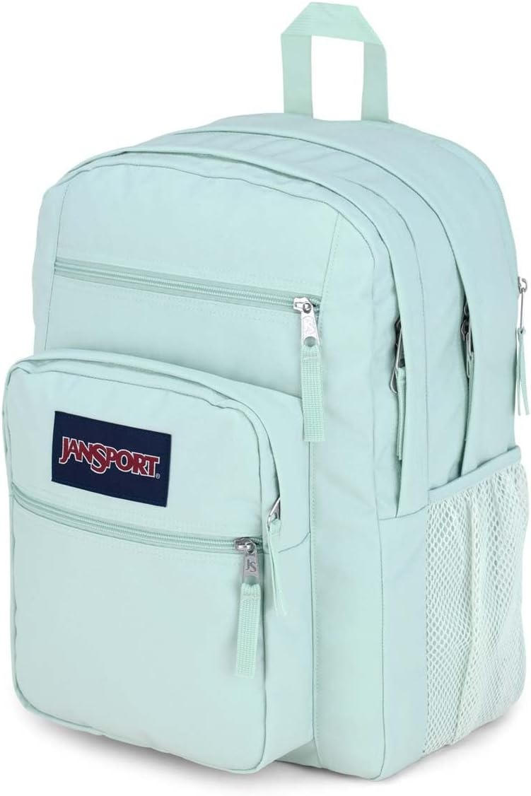 image:imageJanSport Laptop Backpack Computer Bag with 2 Compartments Ergonomic Shoulder Straps 15 Laptop Sleeve Haul Handle Vortex VoyageFresh Mint