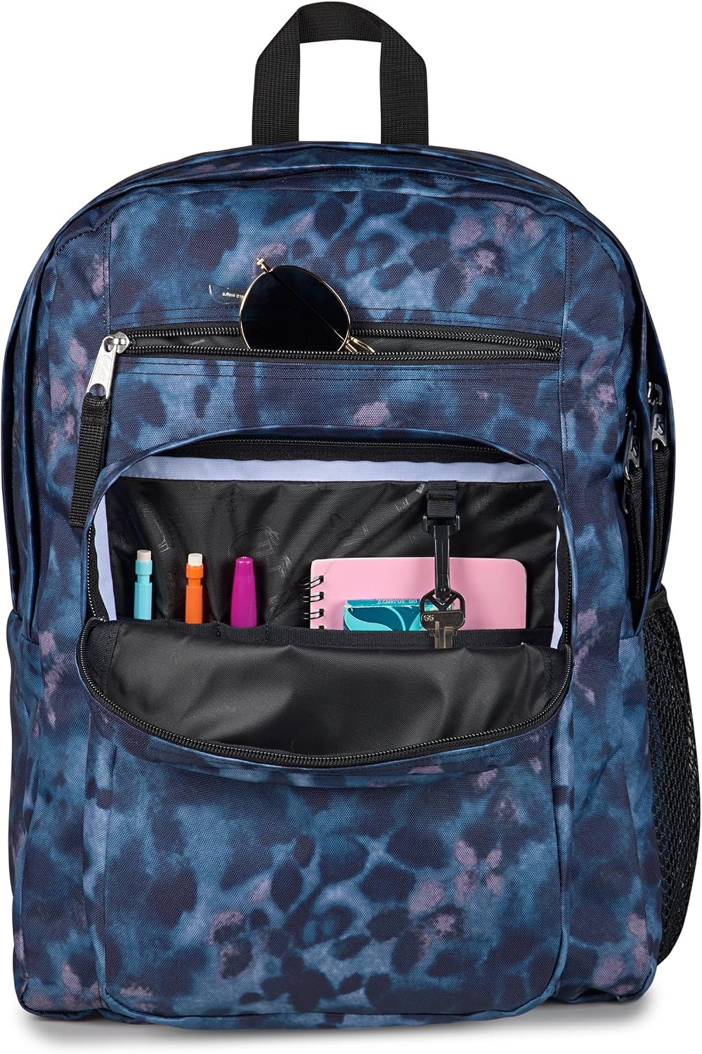 image:imageJanSport Laptop Backpack Computer Bag with 2 Compartments Ergonomic Shoulder Straps 15 Laptop Sleeve Haul Handle Vortex VoyageGhostly Florals