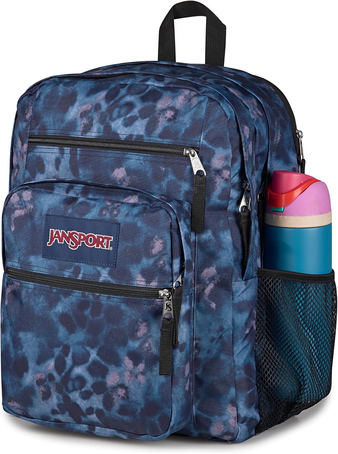 image:imageJanSport Laptop Backpack Computer Bag with 2 Compartments Ergonomic Shoulder Straps 15 Laptop Sleeve Haul Handle Vortex VoyageGhostly Florals