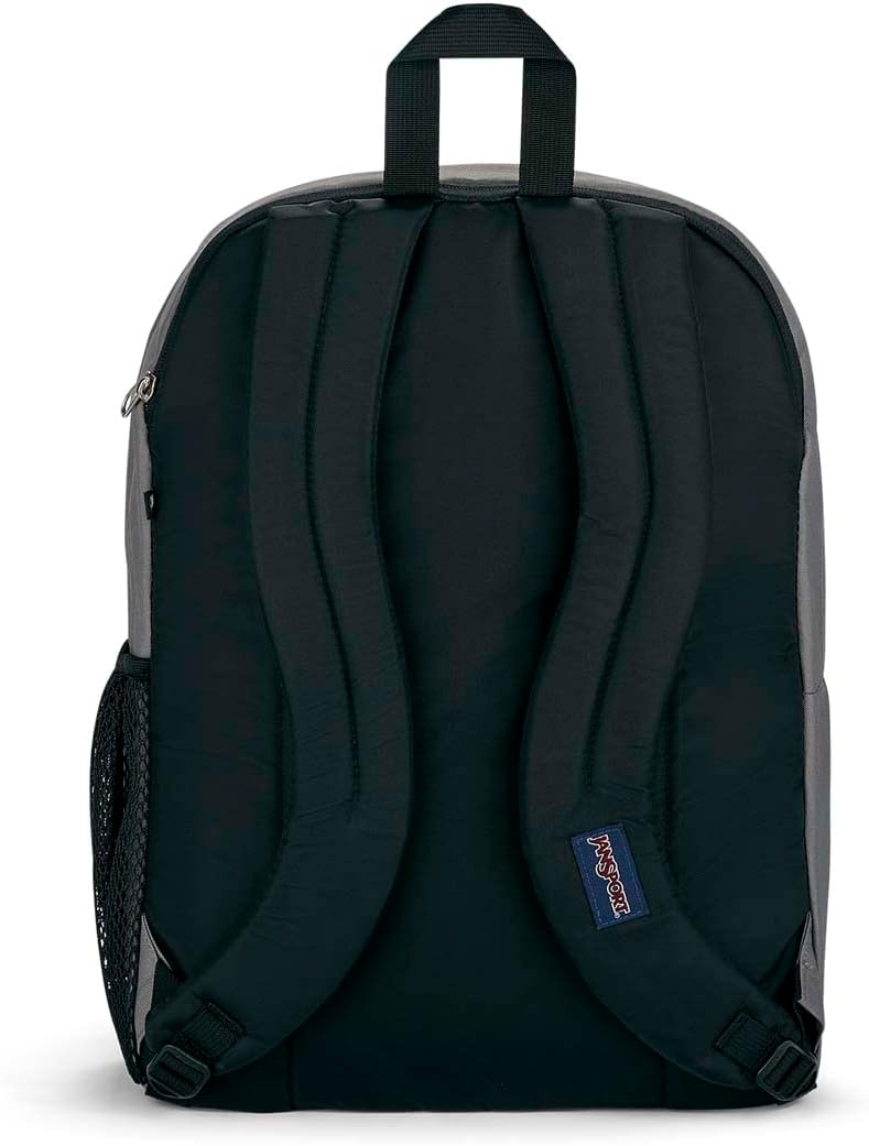 image:imageJanSport Laptop Backpack Computer Bag with 2 Compartments Ergonomic Shoulder Straps 15 Laptop Sleeve Haul Handle Vortex VoyageGraphite Grey