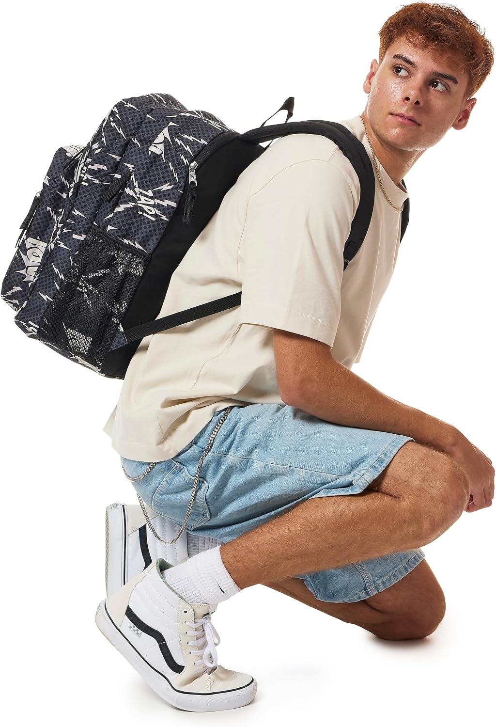 image:imageJanSport Laptop Backpack Computer Bag with 2 Compartments Ergonomic Shoulder Straps 15 Laptop Sleeve Haul Handle Vortex VoyageHigh Voltage