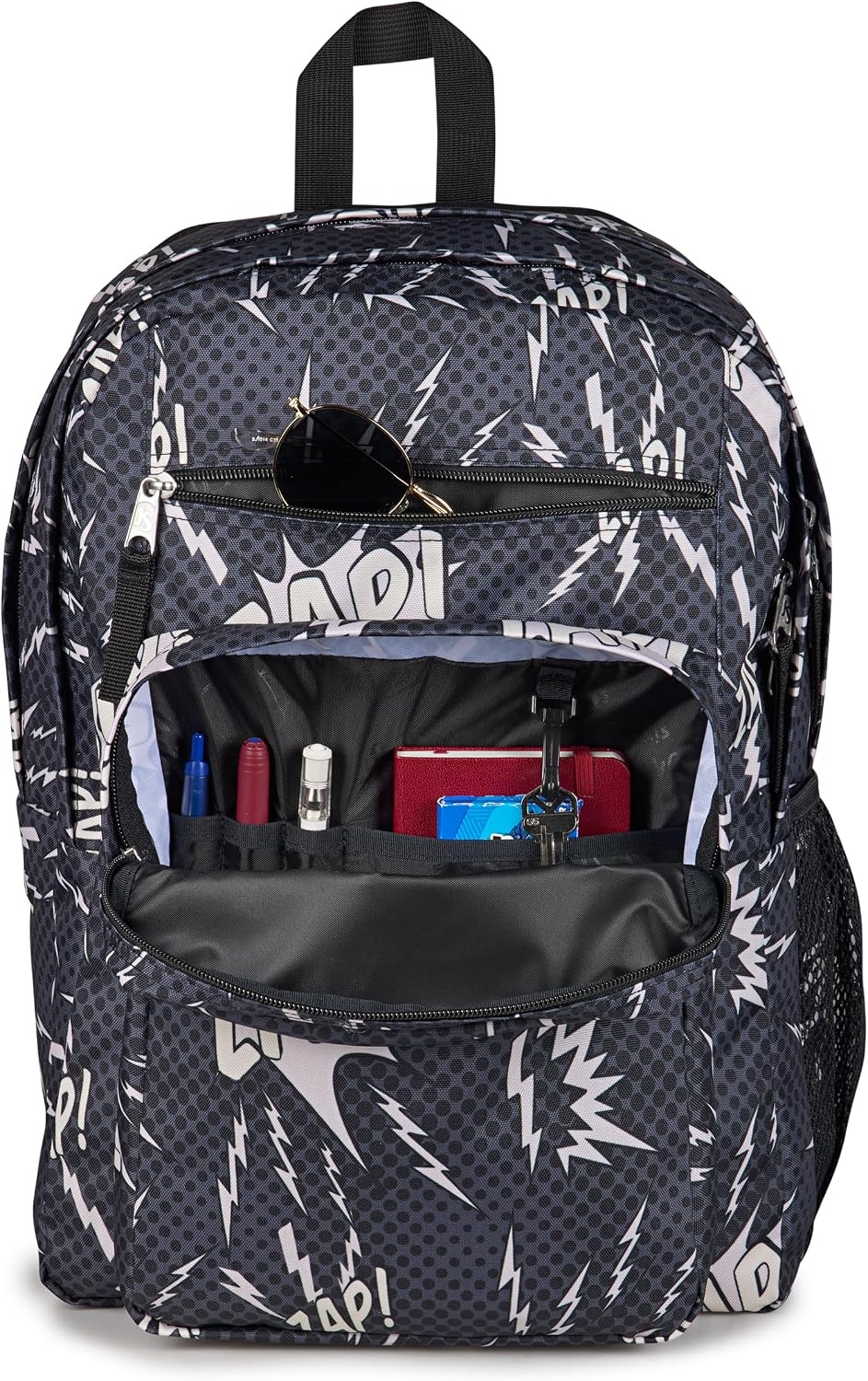 image:imageJanSport Laptop Backpack Computer Bag with 2 Compartments Ergonomic Shoulder Straps 15 Laptop Sleeve Haul Handle Vortex VoyageHigh Voltage