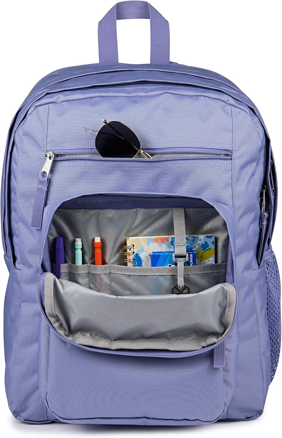 image:imageJanSport Laptop Backpack Computer Bag with 2 Compartments Ergonomic Shoulder Straps 15 Laptop Sleeve Haul Handle Vortex VoyageLavender Ash