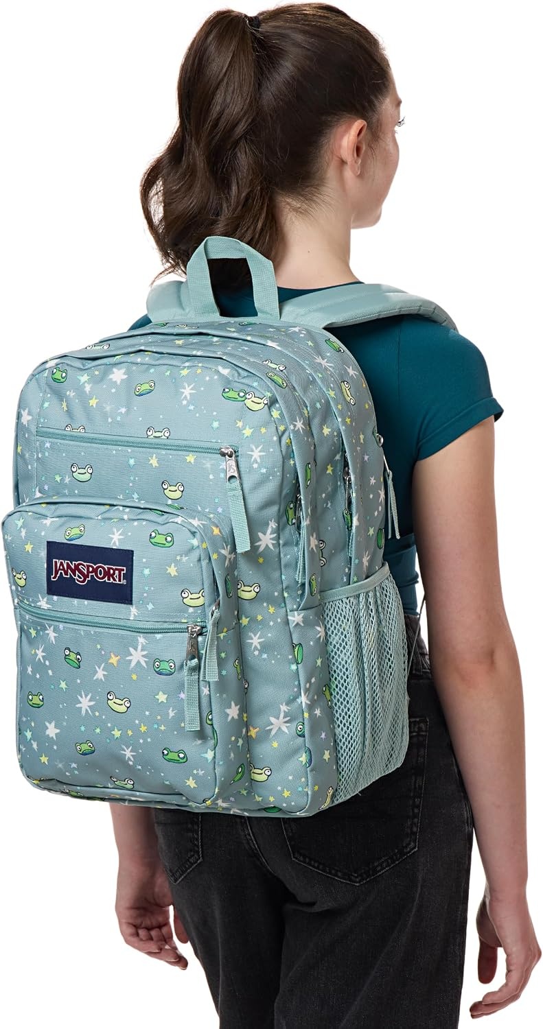 image:imageJanSport Laptop Backpack Computer Bag with 2 Compartments Ergonomic Shoulder Straps 15 Laptop Sleeve Haul Handle Vortex VoyageLeapin Lillies
