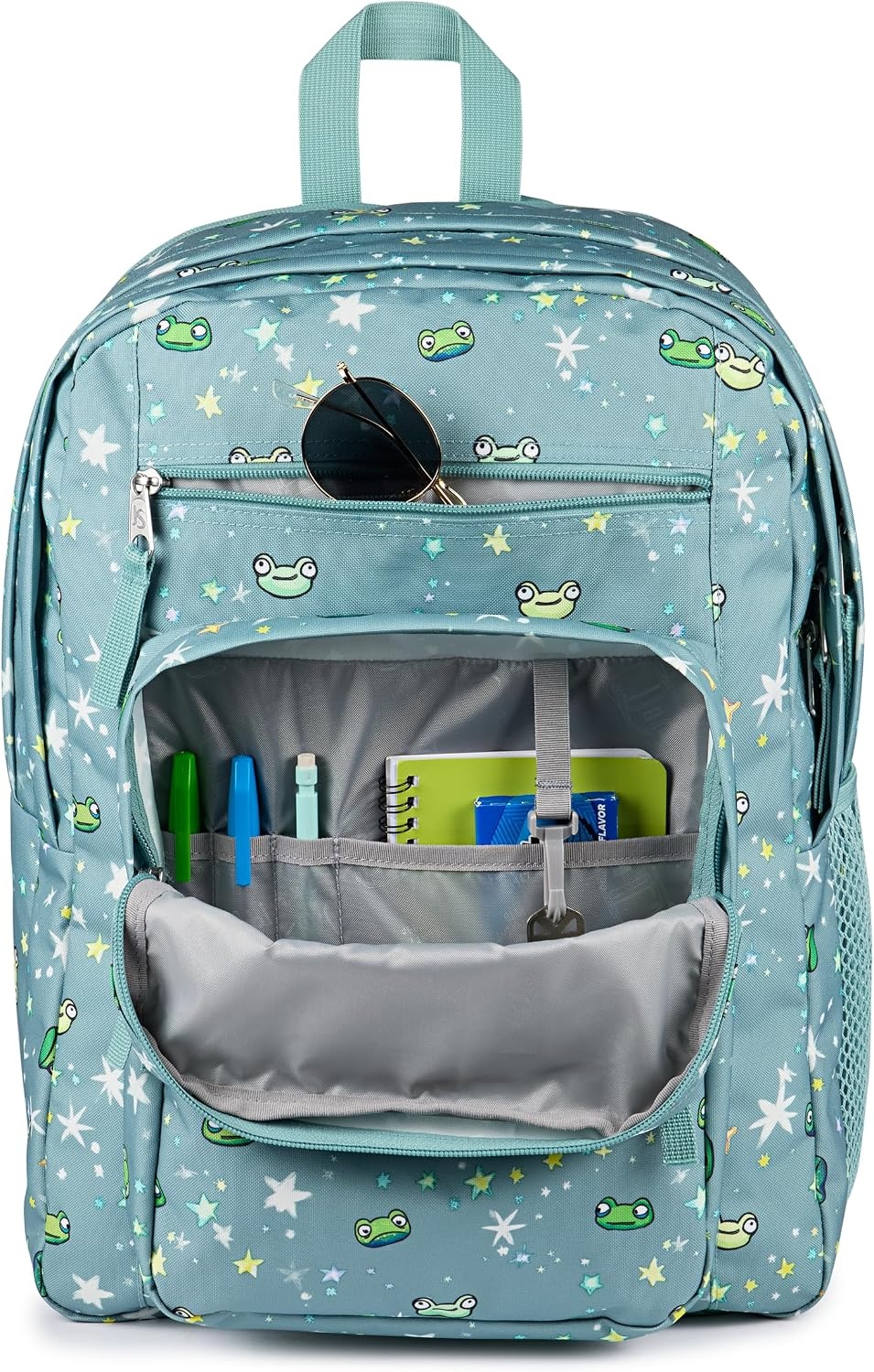 image:imageJanSport Laptop Backpack Computer Bag with 2 Compartments Ergonomic Shoulder Straps 15 Laptop Sleeve Haul Handle Vortex VoyageLeapin Lillies