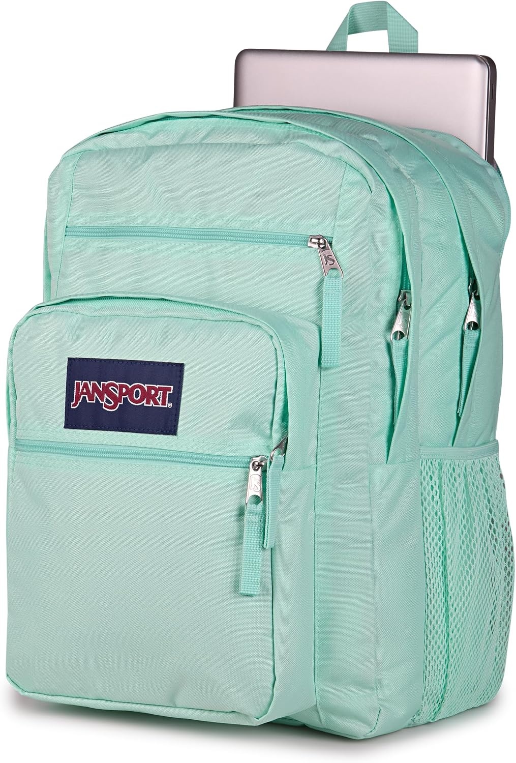 image:imageJanSport Laptop Backpack Computer Bag with 2 Compartments Ergonomic Shoulder Straps 15 Laptop Sleeve Haul Handle Vortex VoyageMagic Mint