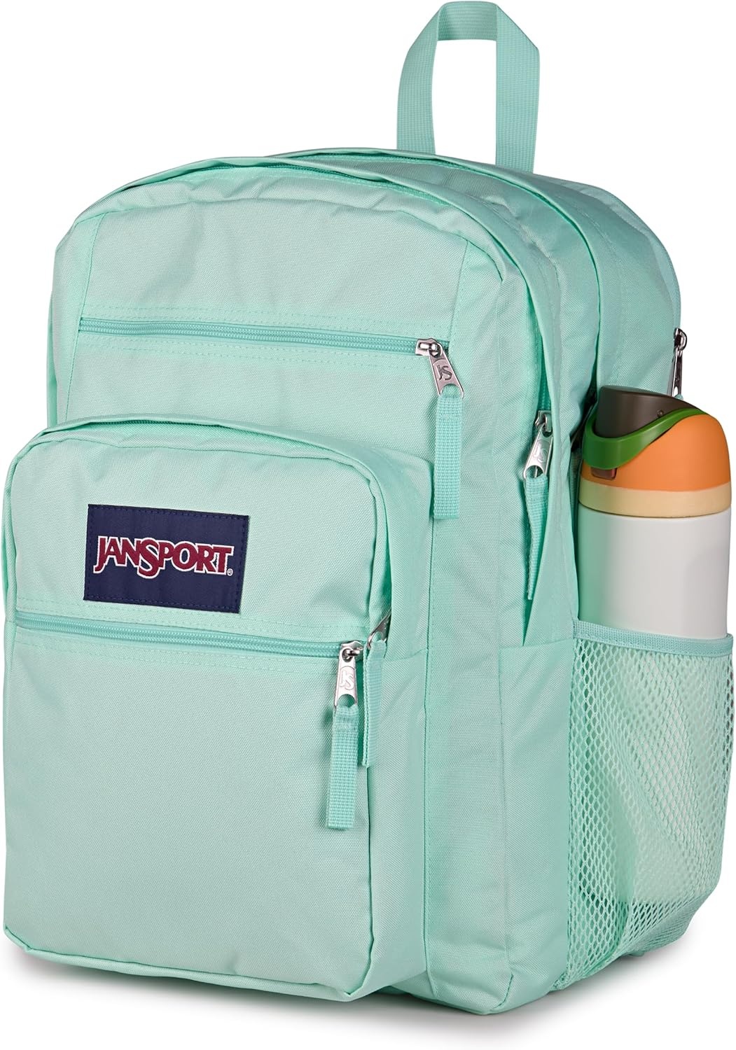 image:imageJanSport Laptop Backpack Computer Bag with 2 Compartments Ergonomic Shoulder Straps 15 Laptop Sleeve Haul Handle Vortex VoyageMagic Mint