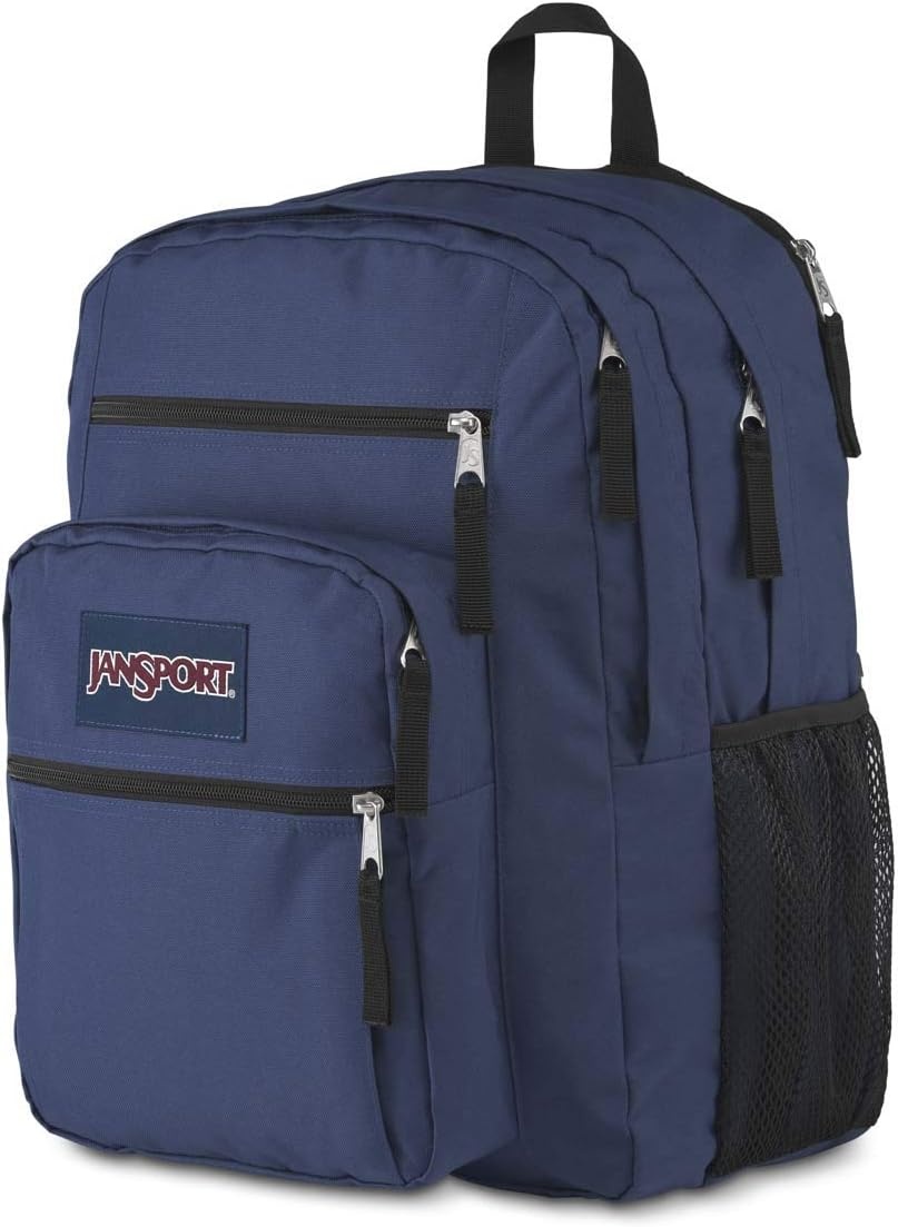 image:imageJanSport Laptop Backpack Computer Bag with 2 Compartments Ergonomic Shoulder Straps 15 Laptop Sleeve Haul Handle Vortex VoyageNavy