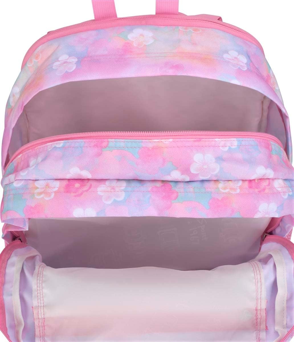 image:imageJanSport Laptop Backpack Computer Bag with 2 Compartments Ergonomic Shoulder Straps 15 Laptop Sleeve Haul Handle Vortex VoyageNeon Daisy