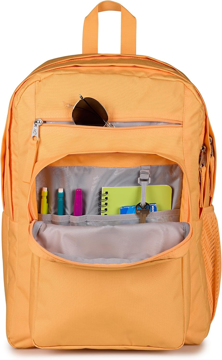 image:imageJanSport Laptop Backpack Computer Bag with 2 Compartments Ergonomic Shoulder Straps 15 Laptop Sleeve Haul Handle Vortex VoyageOrange Soda