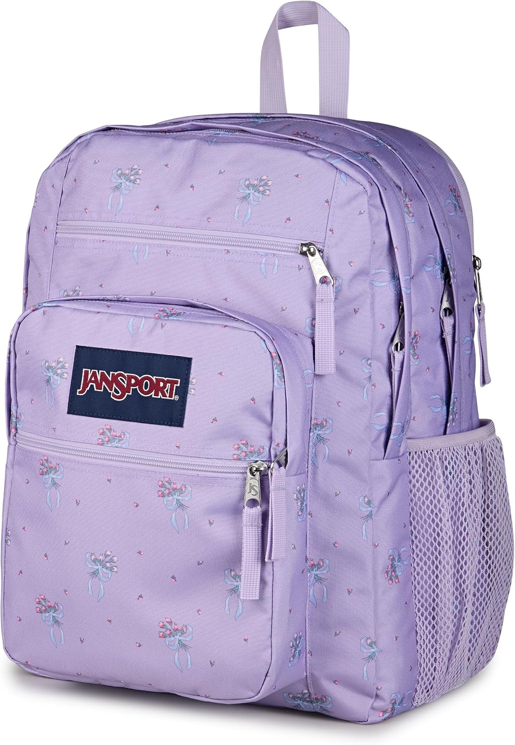 image:imageJanSport Laptop Backpack Computer Bag with 2 Compartments Ergonomic Shoulder Straps 15 Laptop Sleeve Haul Handle Vortex VoyagePastel Petals Lilac