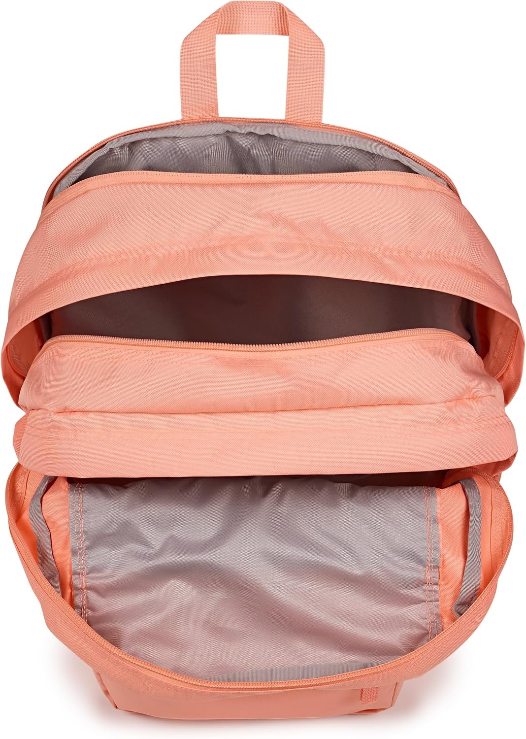 image:imageJanSport Laptop Backpack Computer Bag with 2 Compartments Ergonomic Shoulder Straps 15 Laptop Sleeve Haul Handle Vortex VoyagePeach Bum