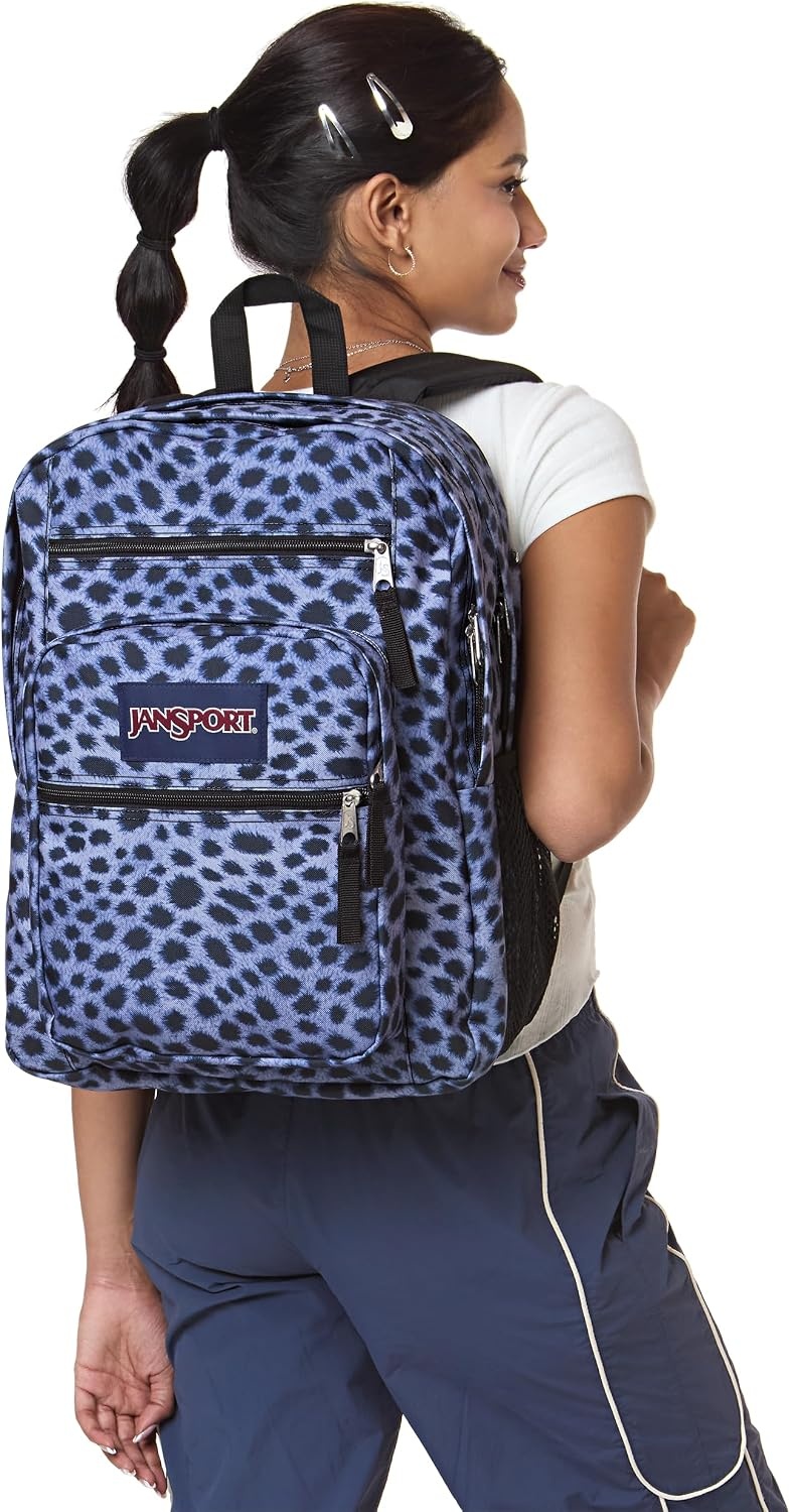 image:imageJanSport Laptop Backpack Computer Bag with 2 Compartments Ergonomic Shoulder Straps 15 Laptop Sleeve Haul Handle Vortex VoyageSurreal Spots