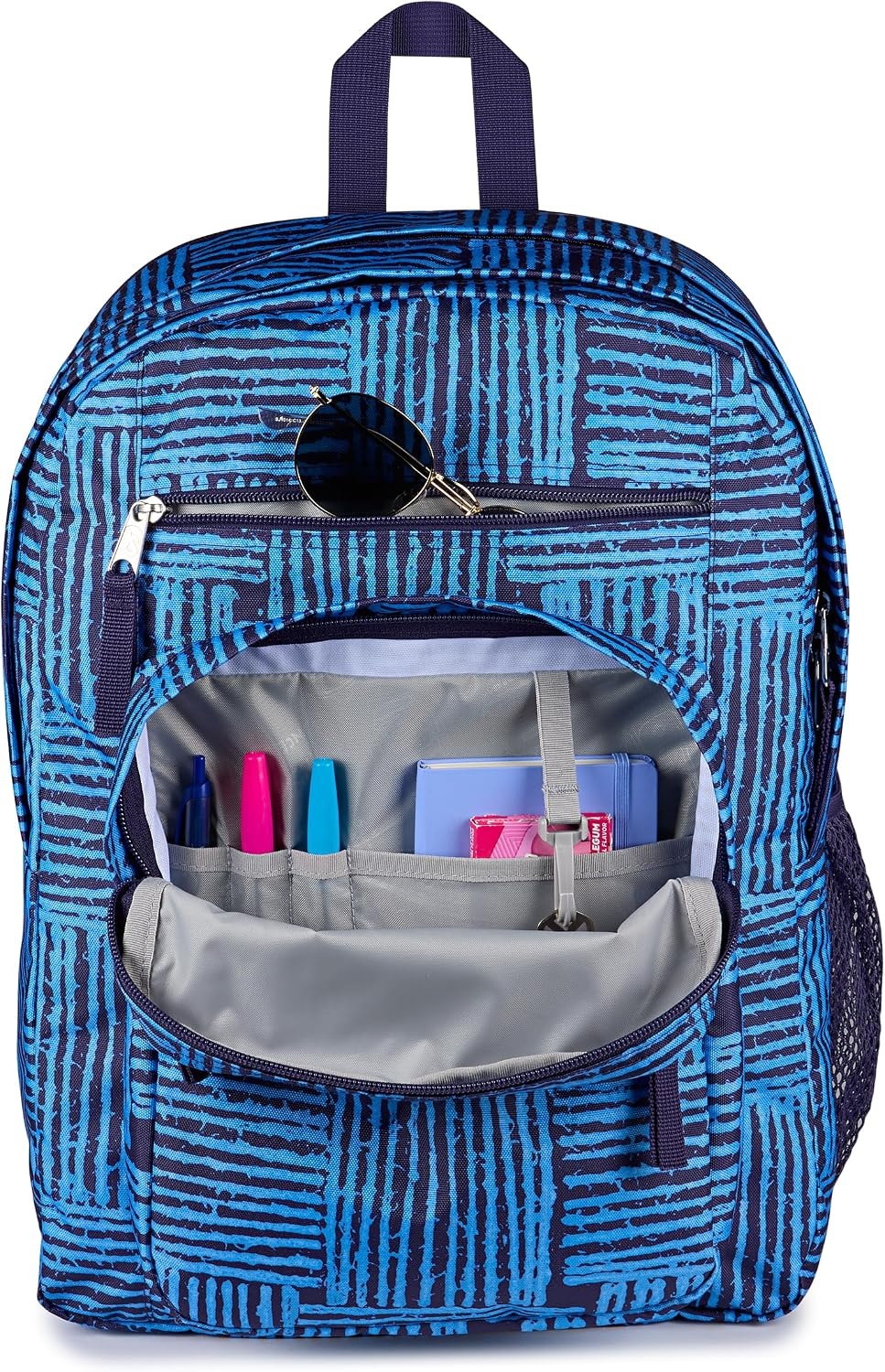 image:imageJanSport Laptop Backpack Computer Bag with 2 Compartments Ergonomic Shoulder Straps 15 Laptop Sleeve Haul Handle Vortex VoyageThreaded