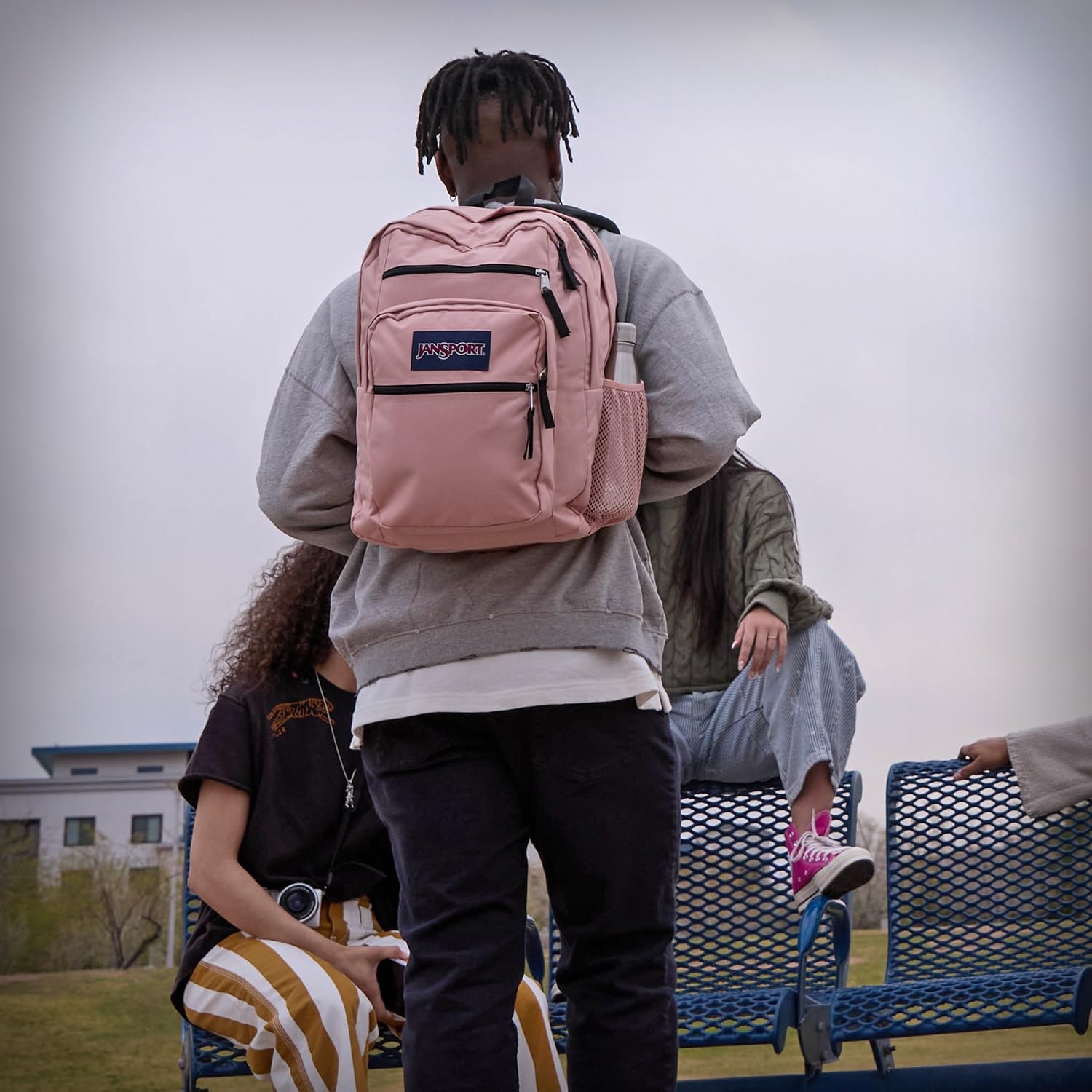 image:imageJanSport Laptop Backpack Computer Bag with 2 Compartments Ergonomic Shoulder Straps 15 Laptop Sleeve Haul Handle Vortex VoyageVortex Voyage