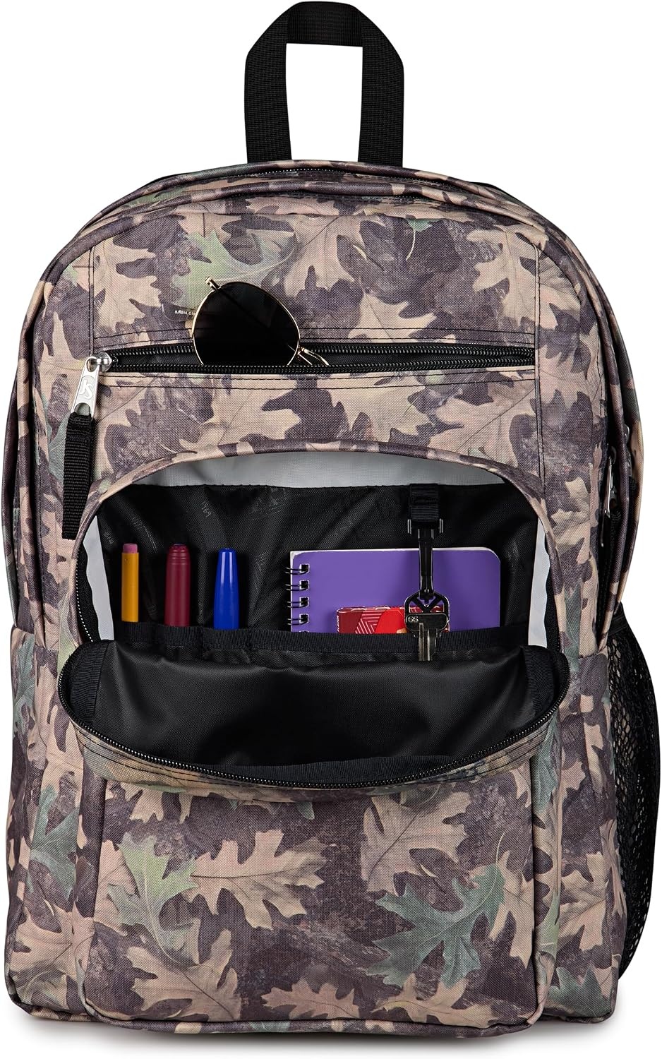 image:imageJanSport Laptop Backpack Computer Bag with 2 Compartments Ergonomic Shoulder Straps 15 Laptop Sleeve Haul Handle Vortex VoyageWoodland Camo
