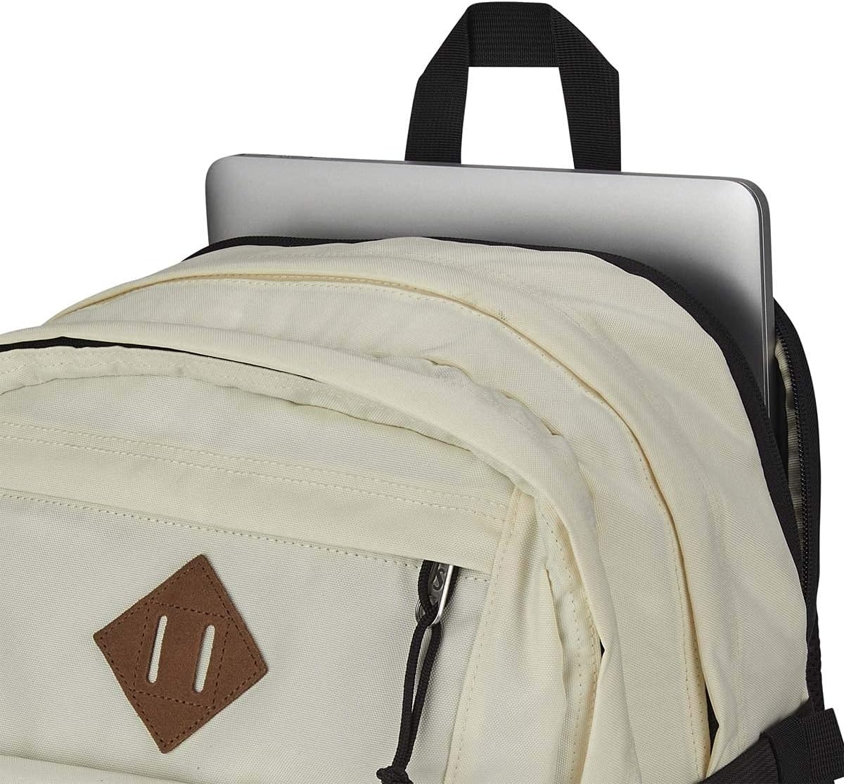 image:imageJanSport Main Campus Backpack Travel or Work Backpack with 15Inch Laptop Sleeve and Dual Water Bottle Pockets Surreal SwirliesCoconut