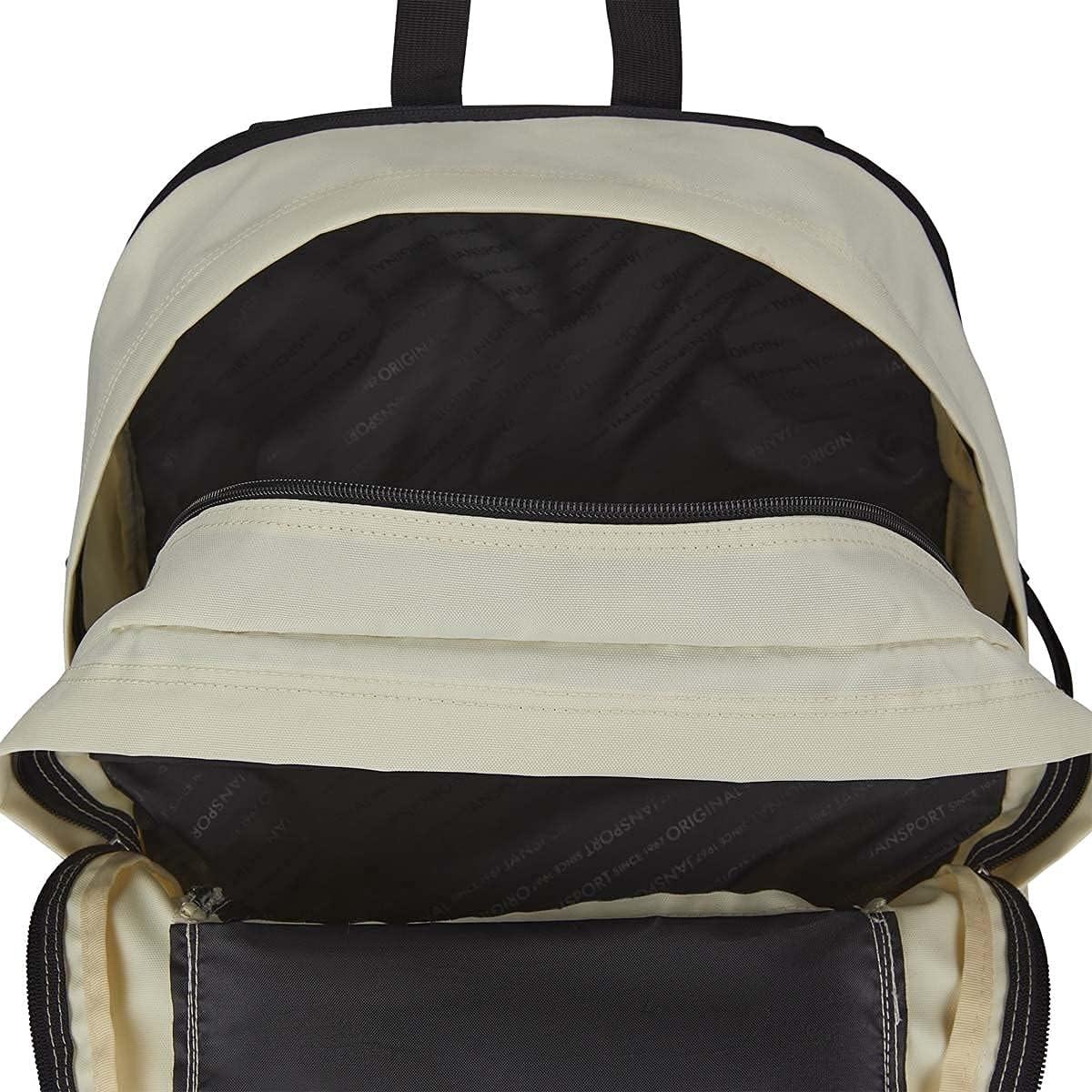 image:imageJanSport Main Campus Backpack Travel or Work Backpack with 15Inch Laptop Sleeve and Dual Water Bottle Pockets Surreal SwirliesCoconut