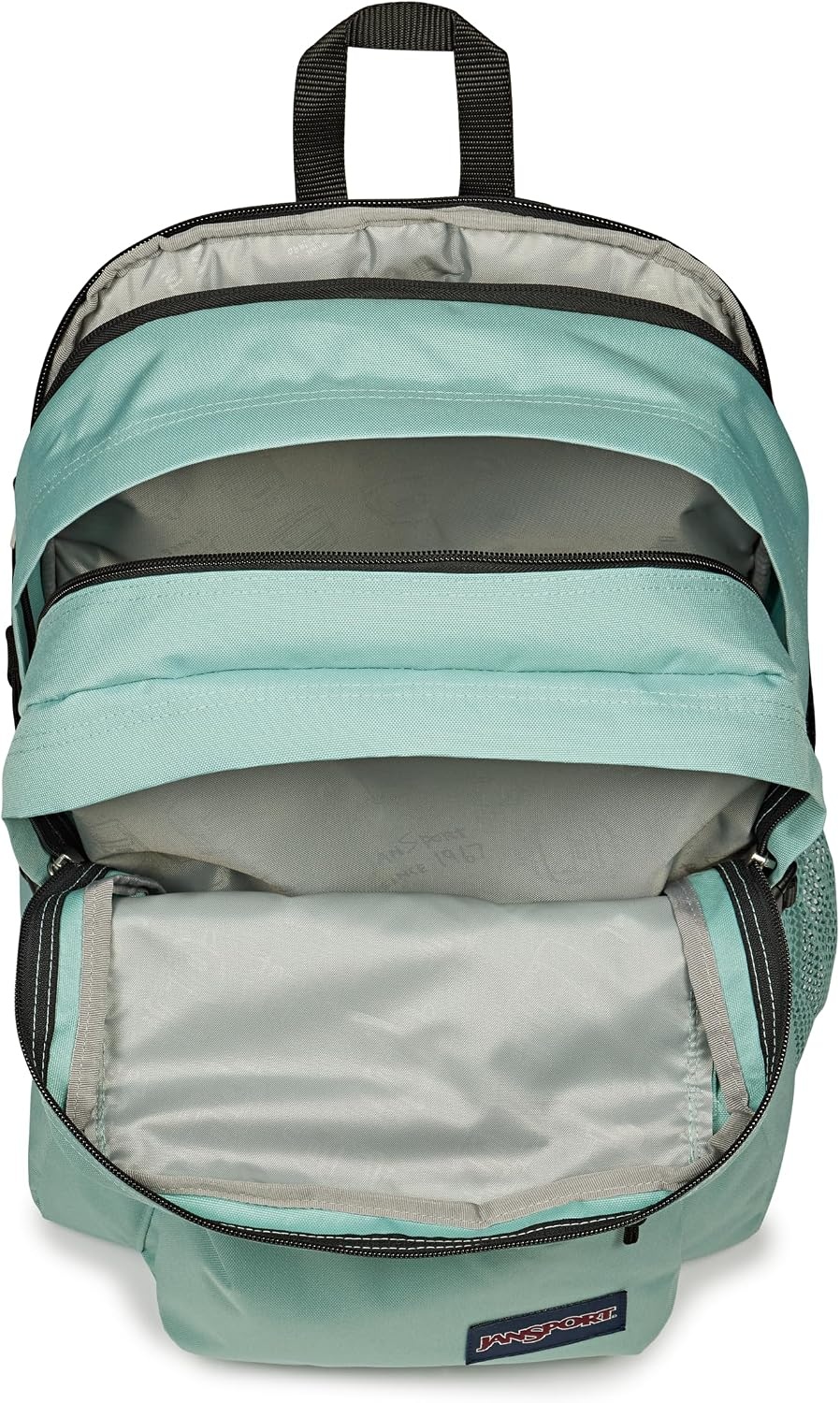 image:imageJanSport Main Campus Backpack Travel or Work Backpack with 15Inch Laptop Sleeve and Dual Water Bottle Pockets Surreal SwirliesFaded Sage