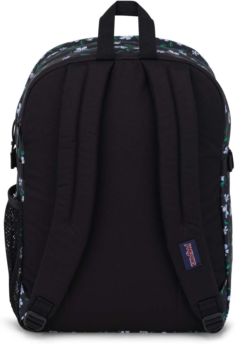 image:imageJanSport Main Campus Backpack Travel or Work Backpack with 15Inch Laptop Sleeve and Dual Water Bottle Pockets Surreal SwirliesGarden Floral