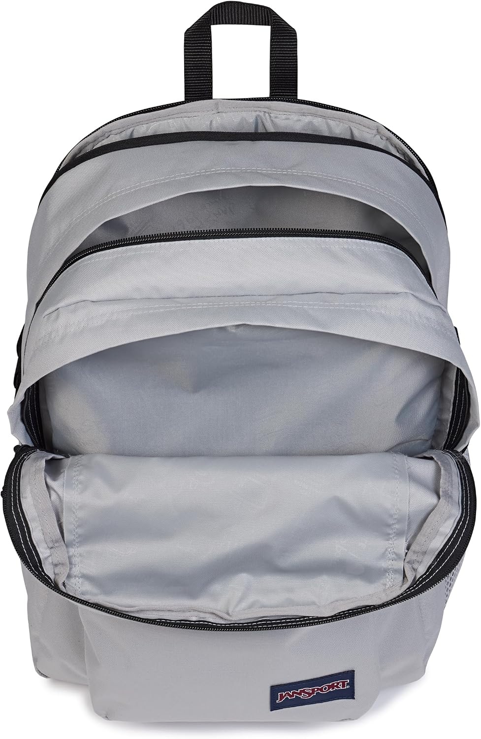 image:imageJanSport Main Campus Backpack Travel or Work Backpack with 15Inch Laptop Sleeve and Dual Water Bottle Pockets Surreal SwirliesGrounded Grey