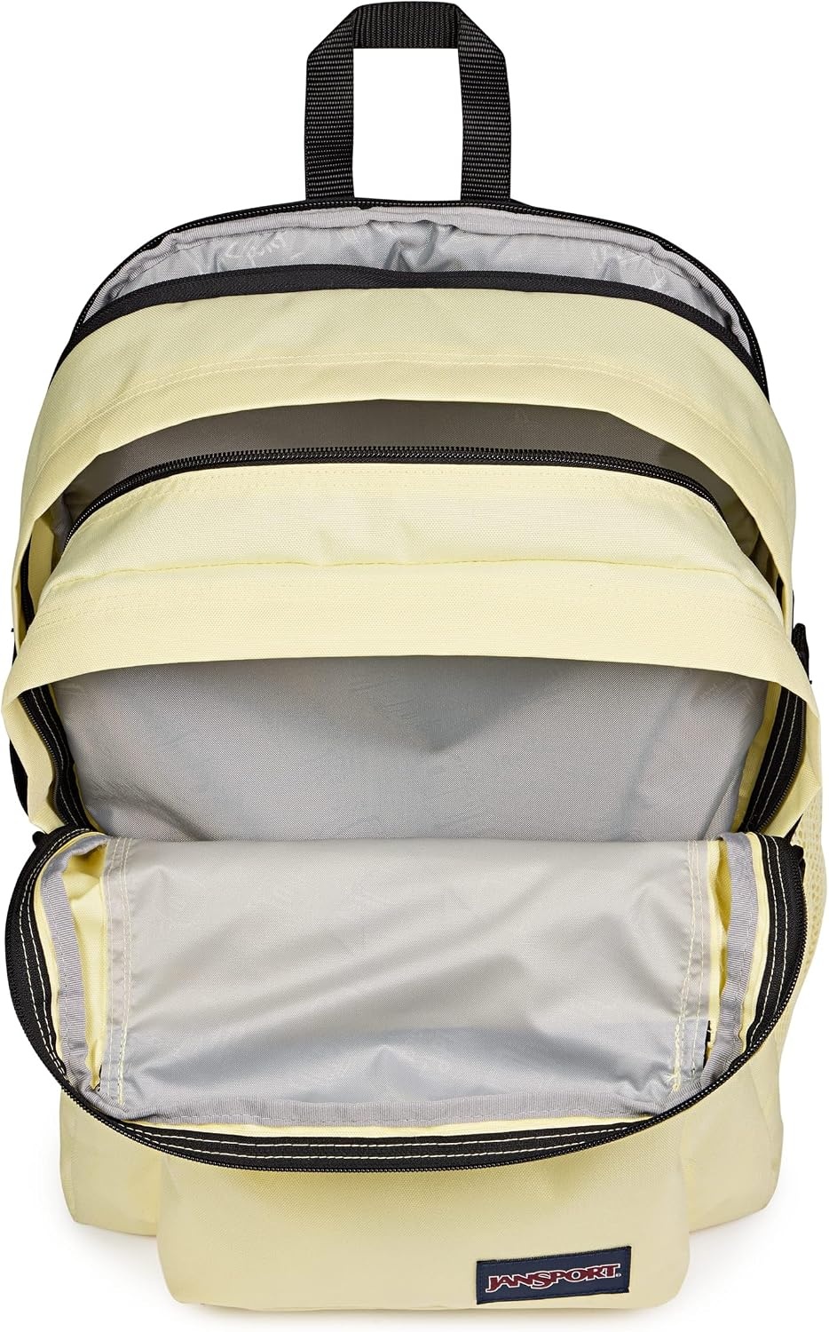 image:imageJanSport Main Campus Backpack Travel or Work Backpack with 15Inch Laptop Sleeve and Dual Water Bottle Pockets Surreal SwirliesLemon Ice