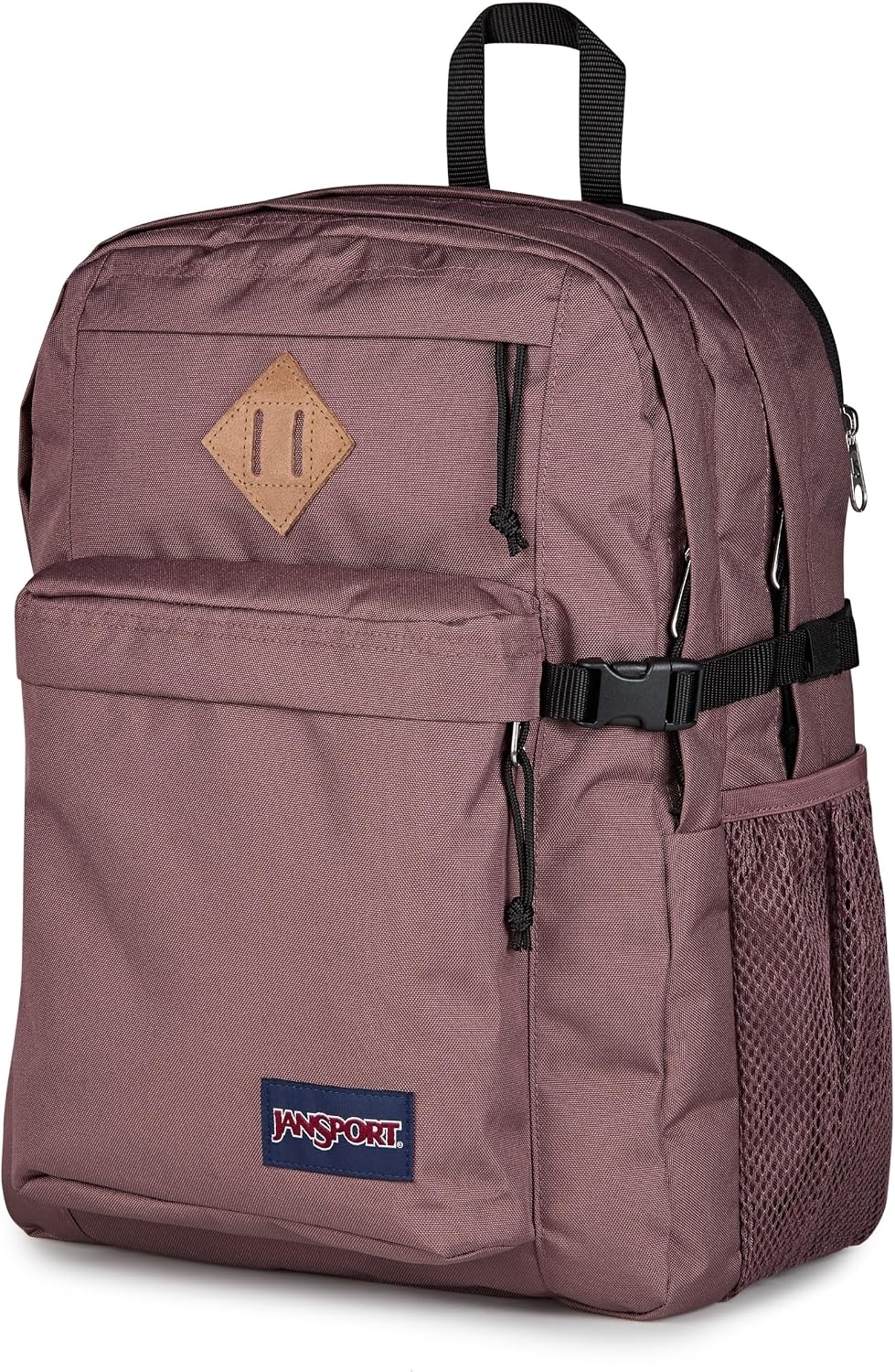 image:imageJanSport Main Campus Backpack Travel or Work Backpack with 15Inch Laptop Sleeve and Dual Water Bottle Pockets Surreal SwirliesMahogany Haze