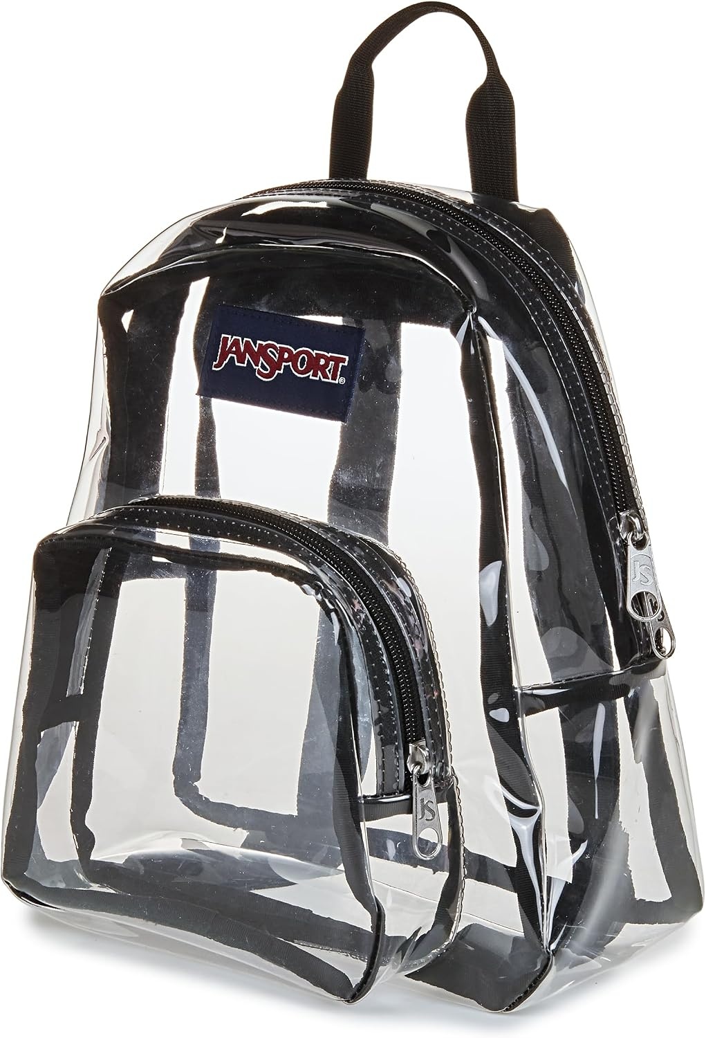 image:imageJanSport Mini Pack Lightweight 10L Backpack with Adjustable Straps and Front Zipper Pocket Perfect for Travel Concerts amp Everyday Use ClearClear