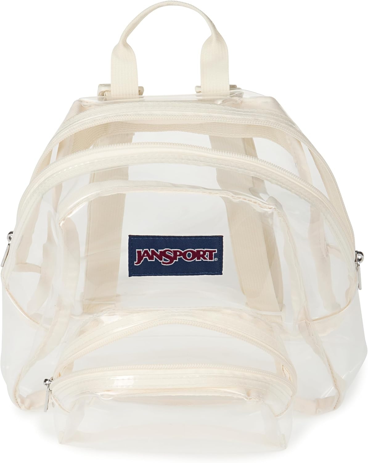 image:imageJanSport Mini Pack Lightweight 10L Backpack with Adjustable Straps and Front Zipper Pocket Perfect for Travel Concerts amp Everyday Use ClearMoon Flower