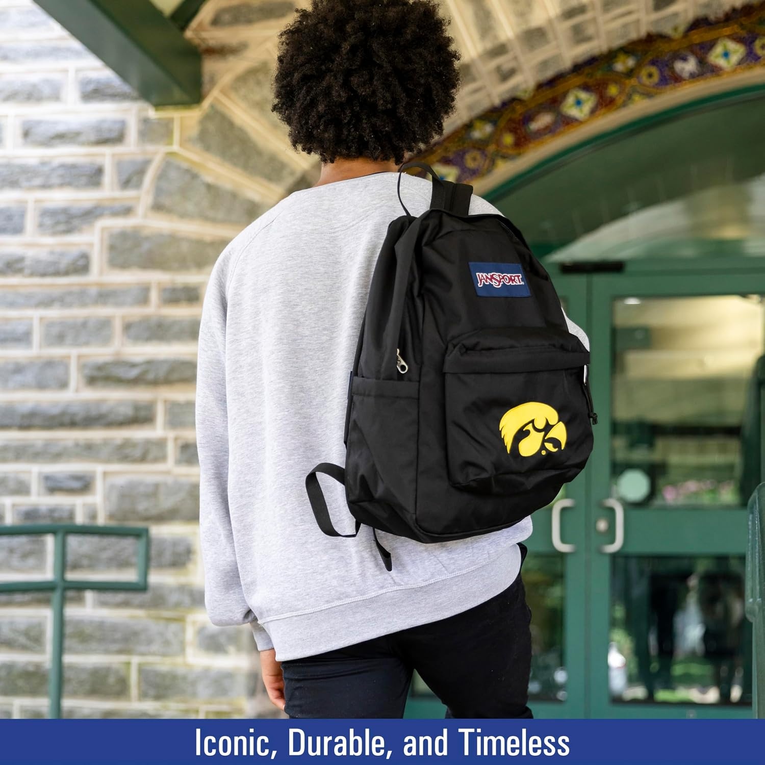image:imageJanSport NCAA Officially Licensed Backpack Ole Miss Rebels Superbreak Plus with Padded 15 Laptop Sleeve Spacious Computer Bag for Men amp Women Durable Daypack with Bottle Pocket Red TapeStanford Cardinal