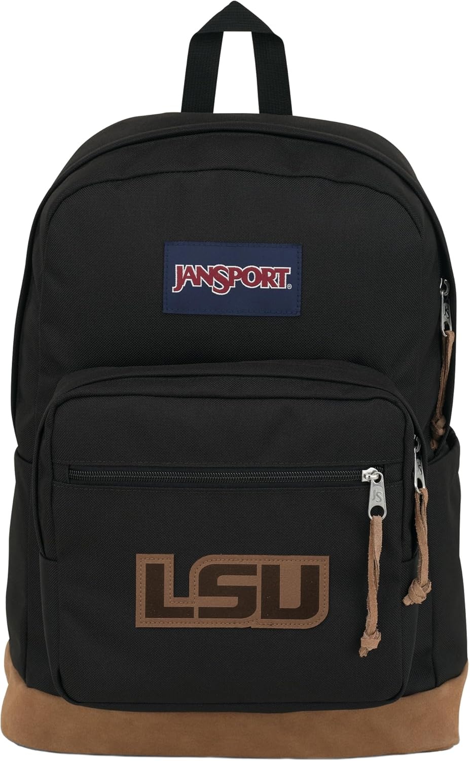 image:imageJanSport NCAA Officially Licensed Backpack Tennessee Volunteers Right Pack with Padded 15Inch Laptop Sleeve Spacious Computer Bag Durable Daypack with Bottle Pocket amp Haul Handle BlackTeam Color