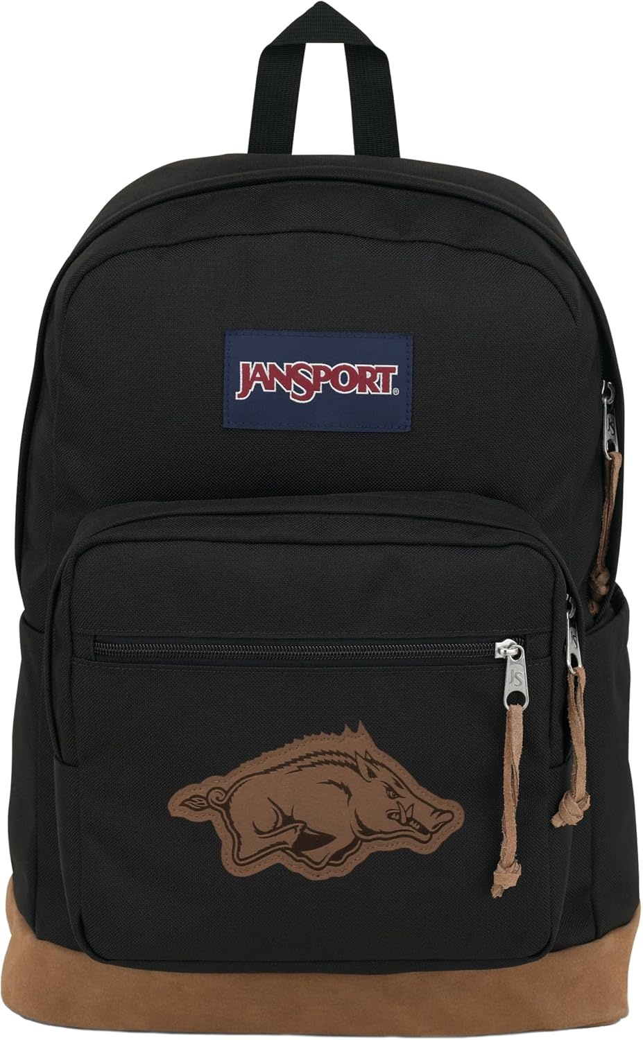 image:imageJanSport NCAA Officially Licensed Backpack Tennessee Volunteers Right Pack with Padded 15Inch Laptop Sleeve Spacious Computer Bag Durable Daypack with Bottle Pocket amp Haul Handle BlackTeam Color