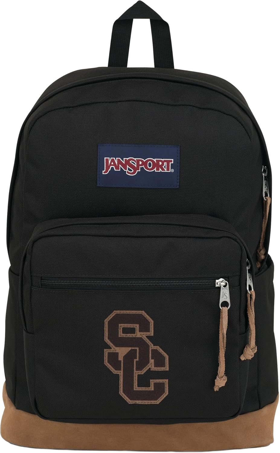 image:imageJanSport NCAA Officially Licensed Backpack Tennessee Volunteers Right Pack with Padded 15Inch Laptop Sleeve Spacious Computer Bag Durable Daypack with Bottle Pocket amp Haul Handle BlackTeam Color