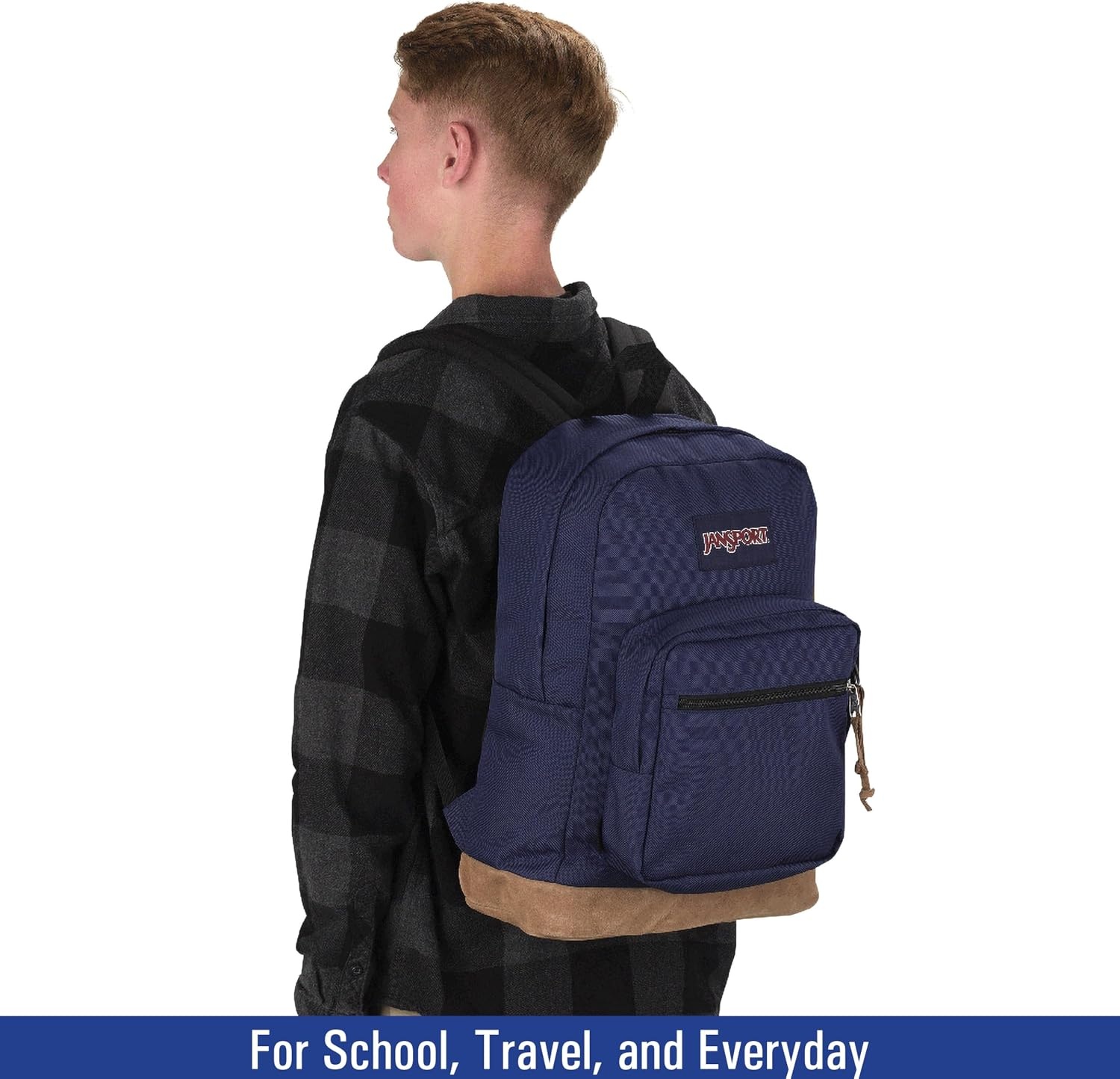 image:imageJanSport NCAA Officially Licensed Backpack Tennessee Volunteers Right Pack with Padded 15Inch Laptop Sleeve Spacious Computer Bag Durable Daypack with Bottle Pocket amp Haul Handle BlackTeam Color