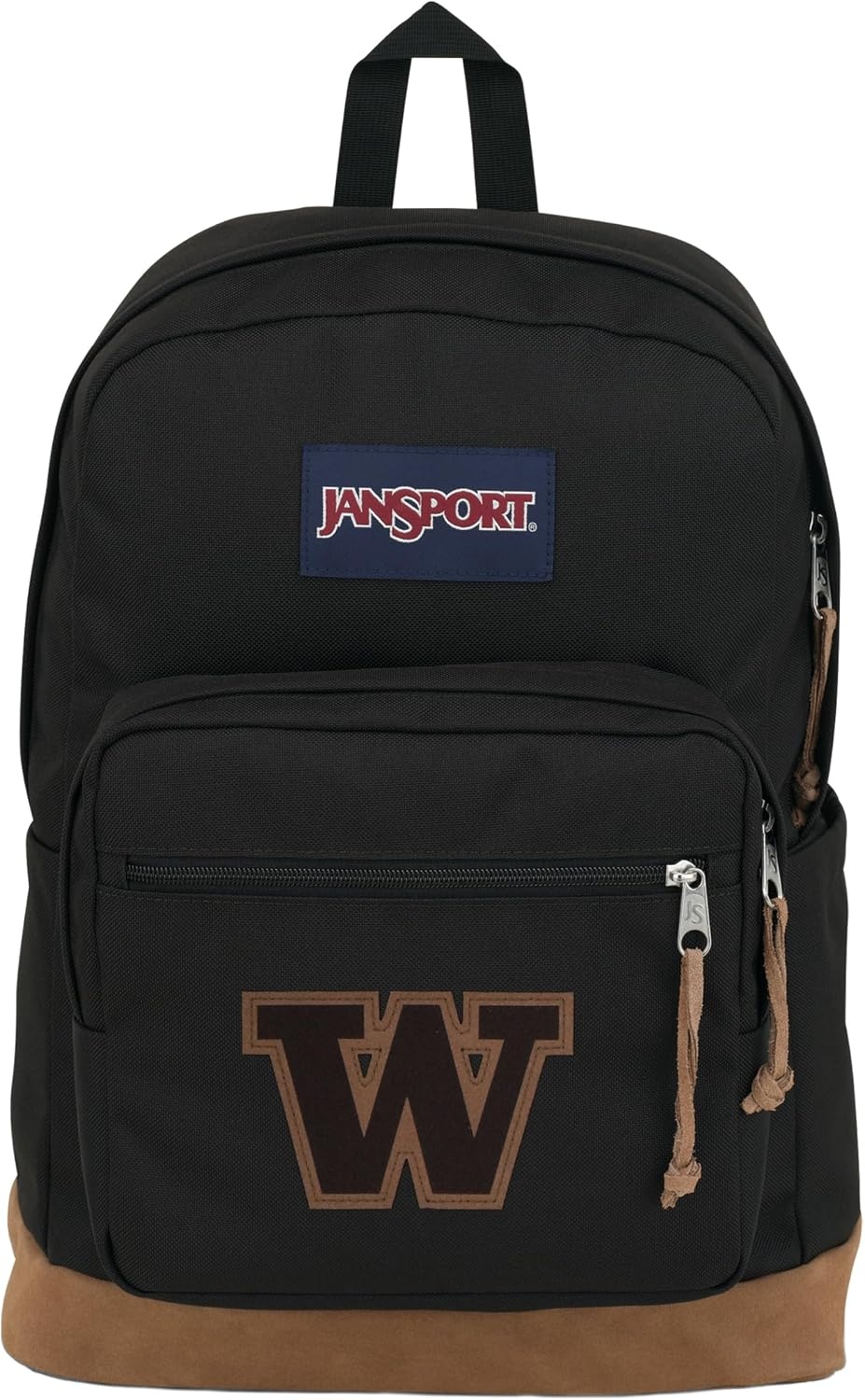 image:imageJanSport NCAA Officially Licensed Backpack Tennessee Volunteers Right Pack with Padded 15Inch Laptop Sleeve Spacious Computer Bag Durable Daypack with Bottle Pocket amp Haul Handle BlackTeam Color