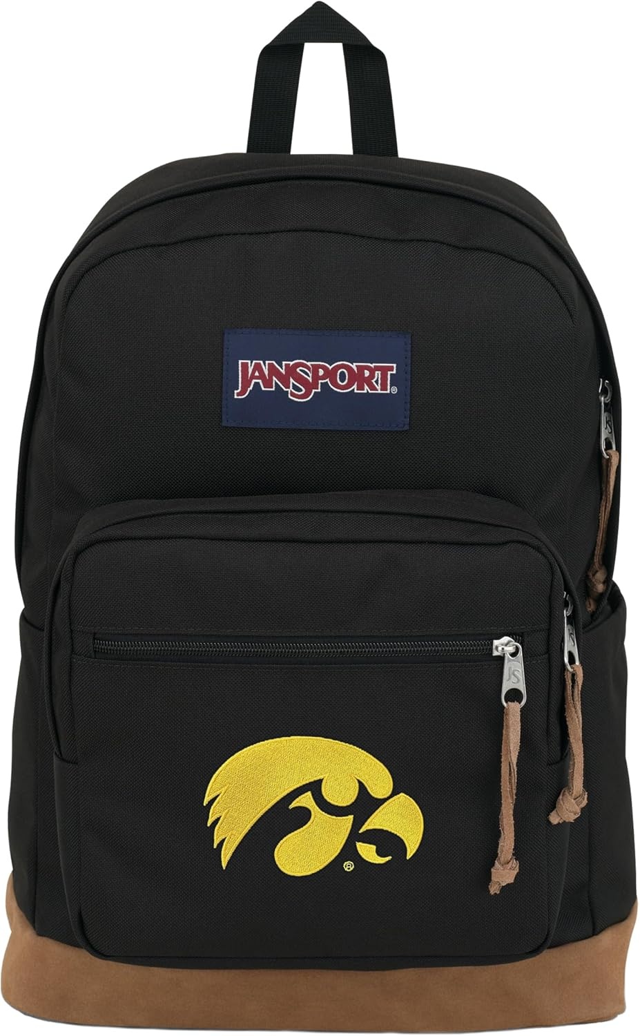 image:imageJanSport NCAA Officially Licensed Backpack Tennessee Volunteers Right Pack with Padded 15Inch Laptop Sleeve Spacious Computer Bag Durable Daypack with Bottle Pocket amp Haul Handle BlackTeam Color