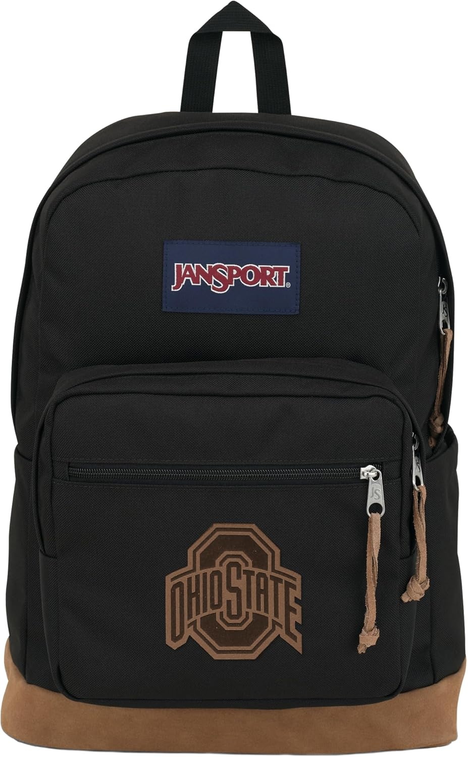 image:imageJanSport NCAA Officially Licensed Backpack Tennessee Volunteers Right Pack with Padded 15Inch Laptop Sleeve Spacious Computer Bag Durable Daypack with Bottle Pocket amp Haul Handle BlackTeam Color