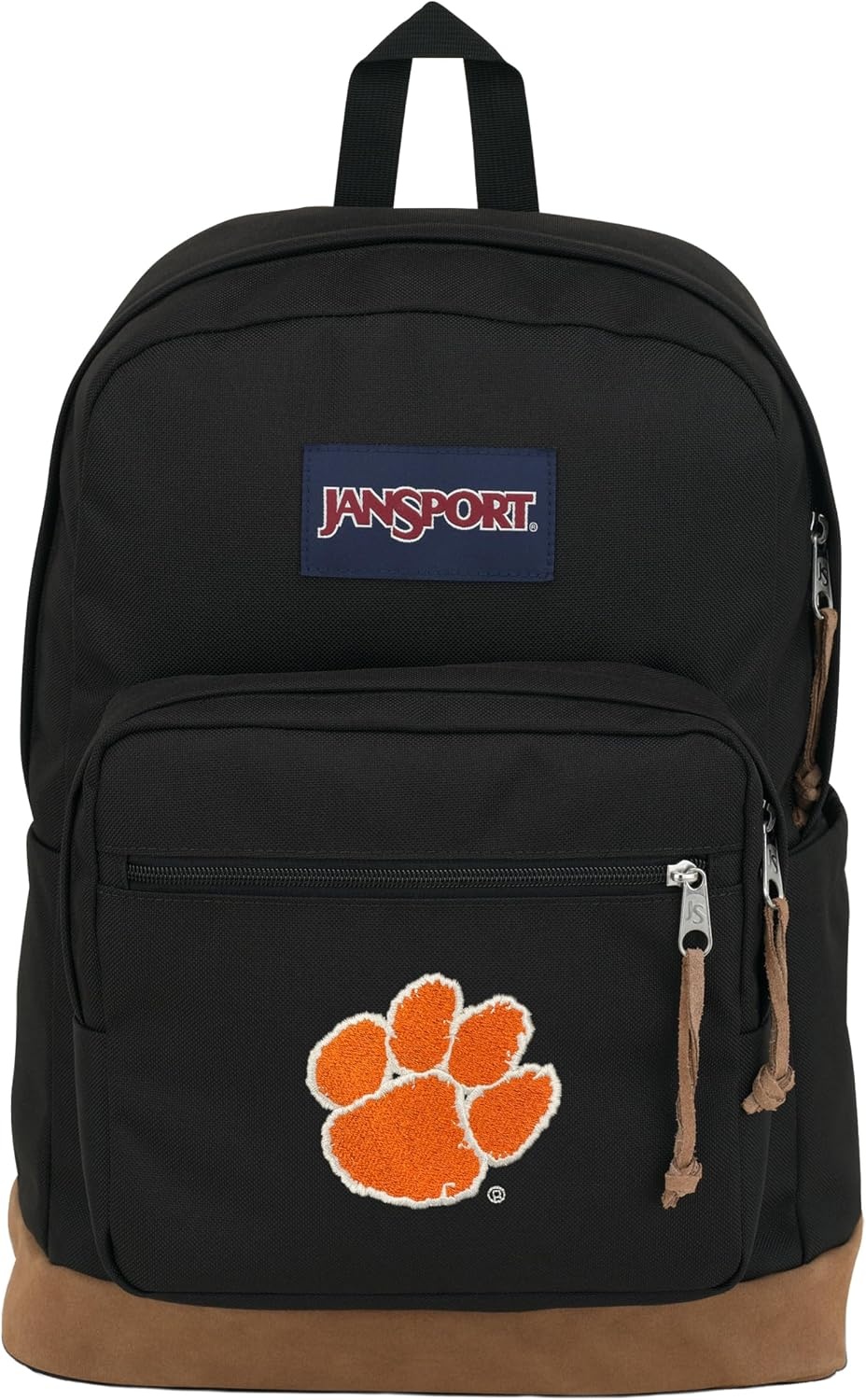 image:imageJanSport NCAA Officially Licensed Backpack Tennessee Volunteers Right Pack with Padded 15Inch Laptop Sleeve Spacious Computer Bag Durable Daypack with Bottle Pocket amp Haul Handle BlackTeam Color