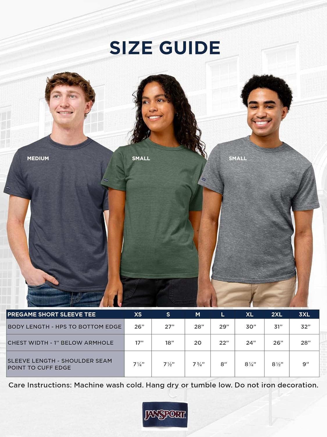image:imageJanSport NCAA Officially Licensed Pregame Short Sleeve T Shirt for Men Soft amp Breathable Triblend Crewneck T ShirtVirginia Tech Hokies