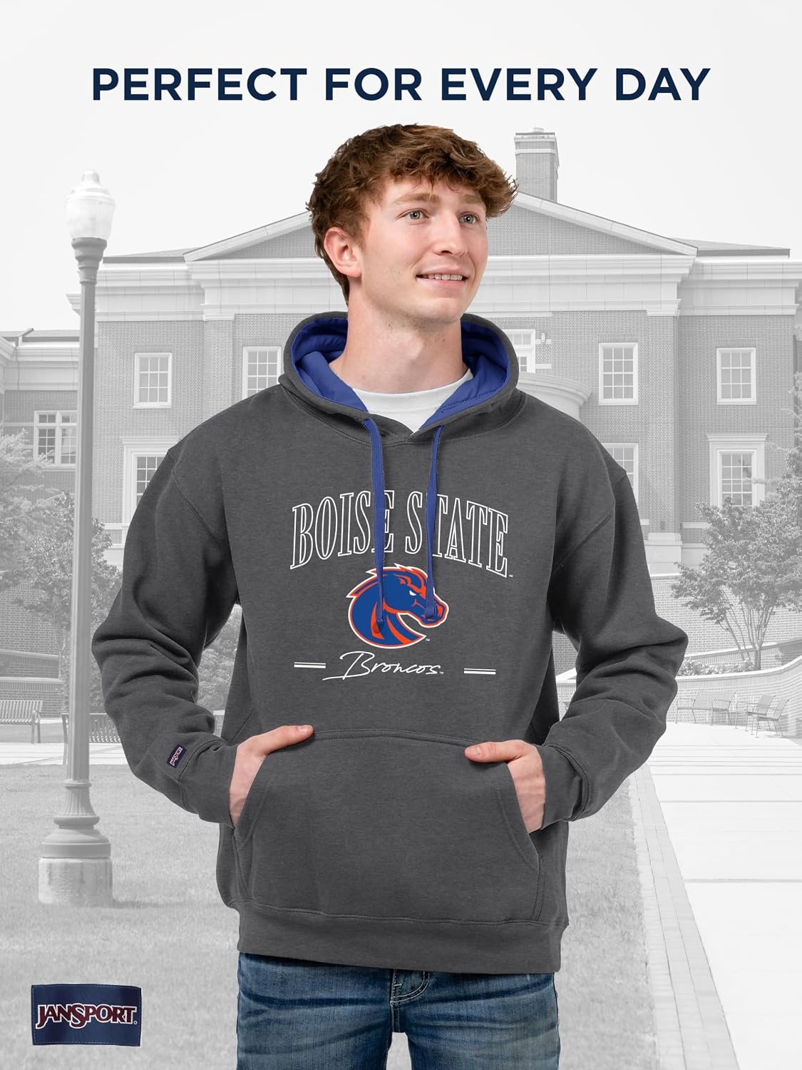 image:imageJanSport NCAA unisexadult Rival Colorblock HoodTeam Color