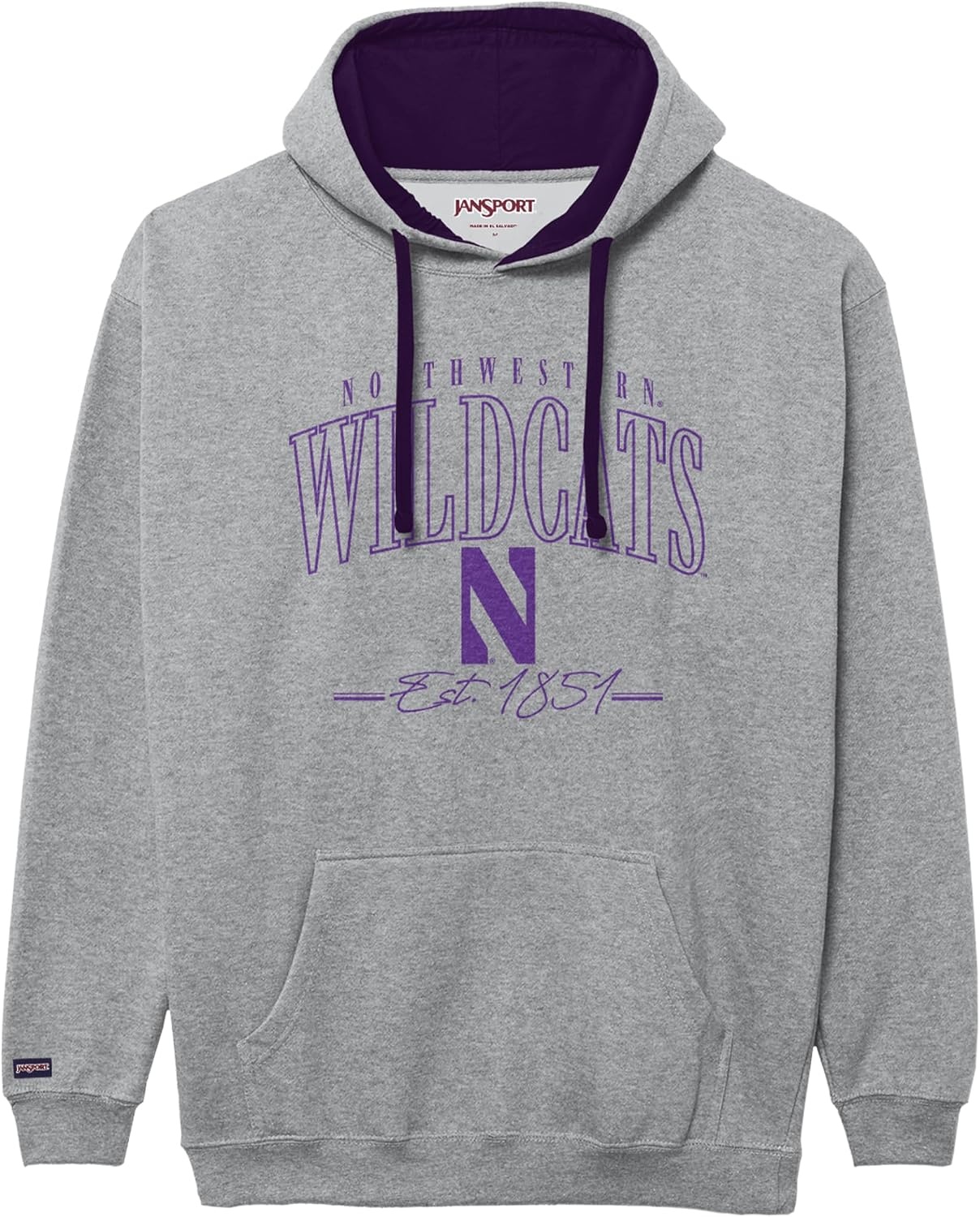 image:imageJanSport NCAA unisexadult Rival Colorblock HoodTeam Color