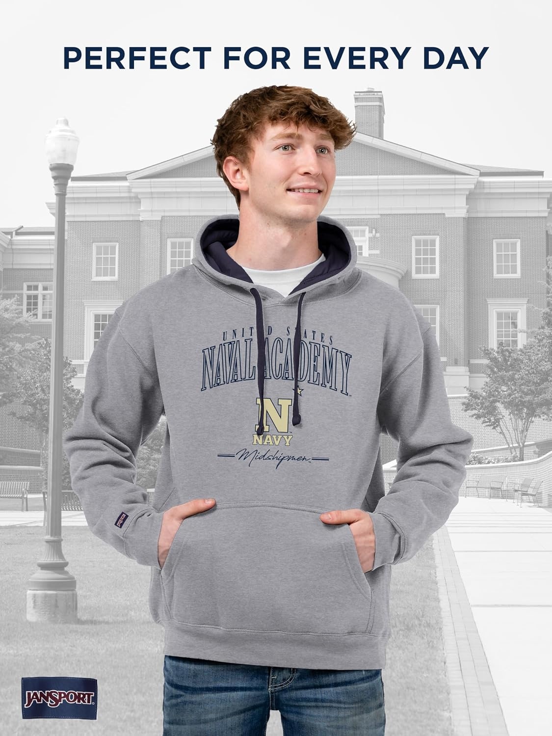 image:imageJanSport NCAA unisexadult Rival Colorblock HoodTeam Color